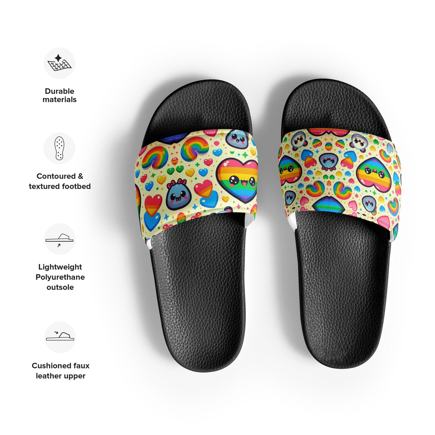 Rainbow Candyland Women's slides